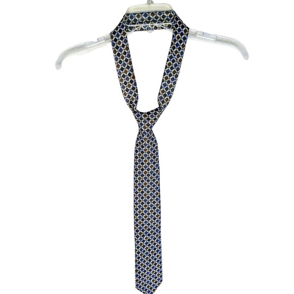 Croft & Barrow  One Size Multi-Color  Polyester Tie 37b - Picture 1 of 11